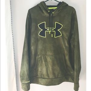 Under Armour | Men’s Hoodie Sweatshirt -Green Camo